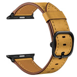 Leder Ersatzarmband Uhrenarmband Für Apple Watch Series, 7 41mm / 6&SE&5&4 40mm / 3&2&1 38mm, 7 45mm / 6&SE&5&4 44mm / 3&2&1 42mm