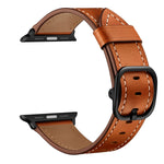 Leder Ersatzarmband Uhrenarmband Für Apple Watch Series, 7 41mm / 6&SE&5&4 40mm / 3&2&1 38mm, 7 45mm / 6&SE&5&4 44mm / 3&2&1 42mm