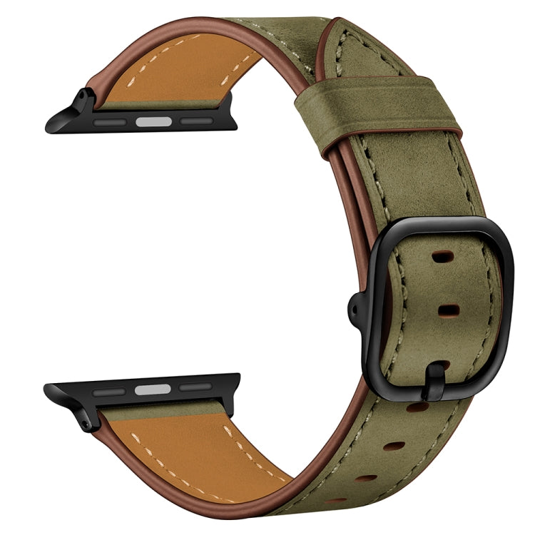 Leder Ersatzarmband Uhrenarmband Für Apple Watch Series, 7 41mm / 6&SE&5&4 40mm / 3&2&1 38mm, 7 45mm / 6&SE&5&4 44mm / 3&2&1 42mm