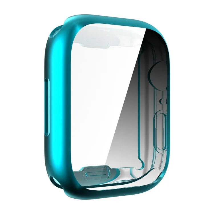 Shockproof TPU All-inclusive Electroplate Protective Case, For Apple Watch Series 9 / 8 / 7 41mm, For Apple Watch Series 9 / 8 / 7 45mm