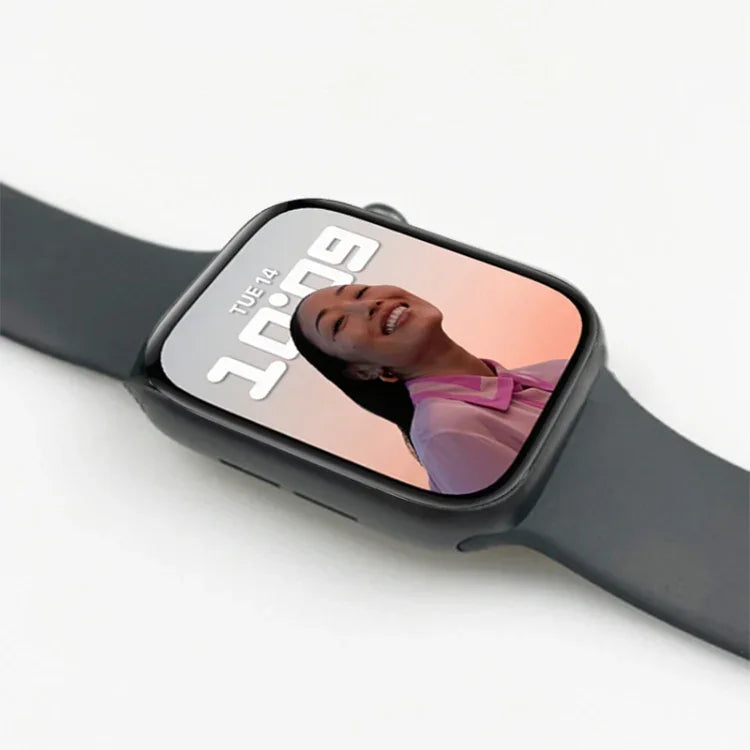 mocolo 9H Explosionsgeschützte HD-UV-Schutzglasfolie, für Apple Watch 7 45 mm