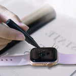 mocolo 9H Explosionsgeschützte HD-UV-Schutzglasfolie, für Apple Watch 7 45 mm