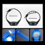 SKMEI 1451 LED Digital Stoppuhr Chronograph Leuchtend Kinder Sport Elektronische Uhr, 1451(Transparent Pink Blau), 1451(Transparent Lila), 1451(Transparent Himmelblau), 1451(Transparent Rosenrot), 1451(Weißes Gehäuse Blaues Zifferblatt)