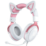 ONIKUMA X10 Auto-Ohr-LED-Leuchten, verstellbares Gaming-Headset mit Mikrofon