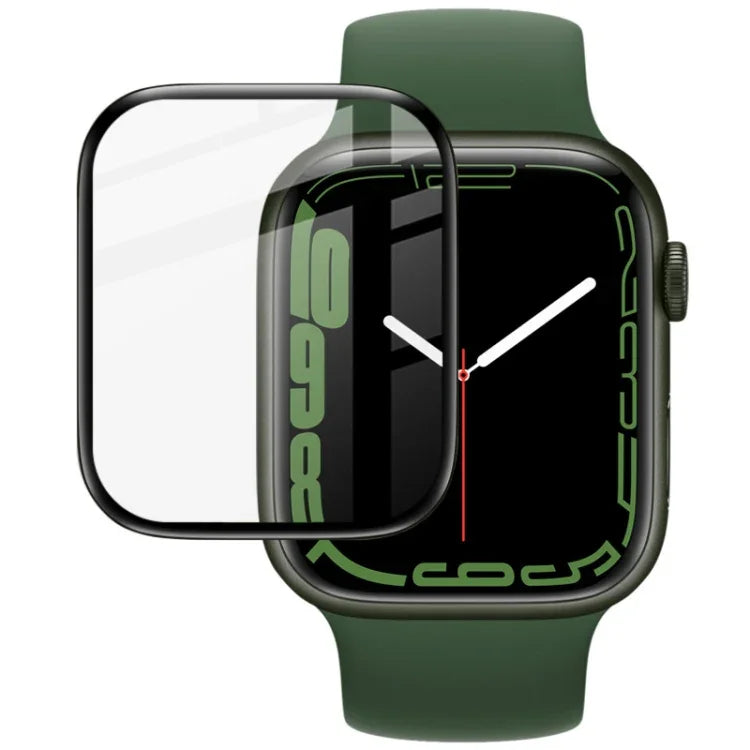 IMAK Plexiglas HD Schutzfolie für Apple Watch Series 9 / 8 / 7 (41 mm), Apple Watch 7 (41 mm) und Apple Watch 7 (45 mm)