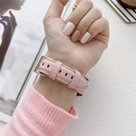 Uhrenarmband aus Leder mit Litschi-Textur, für Samsung Galaxy Watch4 40 mm / 44 mm