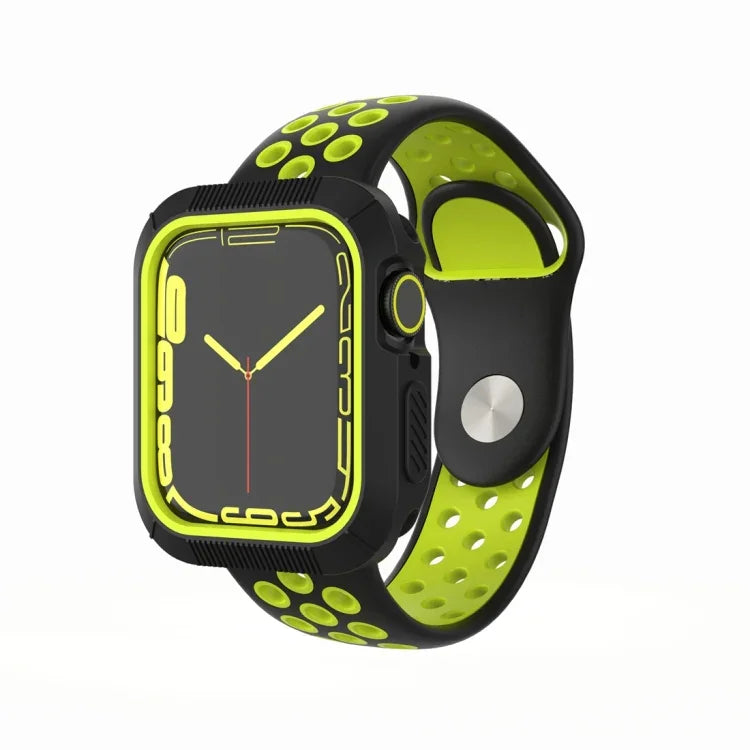 Stoßfeste Schutzhülle aus Polycarbonat für Apple Watch Series 9 / 8 / 7 (41 mm und 45 mm)