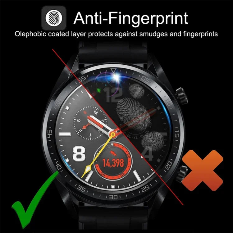 Universelle Schutzglasfolie mit 22 mm Durchmesser für Samsung / LG / Sony / Huawei / Garmin, 22 mm