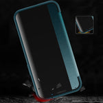 Magnetic Side Window View Shockproof Horizontal Flip Leather Case, For iPhone 13 mini, For iPhone 13, For iPhone 13 Pro, For iPhone 13 Pro Max