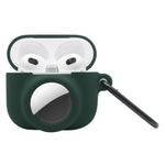 2 in 1 Stoßfest Vollschutz Silikon Schutzhülle Für AirPods 3 / AirTag 2. Generation / AirTag 1. Generation, Für AirPods 3 / AirTag