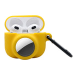 2 in 1 Stoßfest Vollschutz Silikon Schutzhülle Für AirPods 3 / AirTag 2. Generation / AirTag 1. Generation, Für AirPods 3 / AirTag