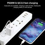 20WACB 20W QC3.0 + PD Schnellladegerät, AU Stecker, EU Stecker, US Stecker