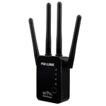Drahtloser intelligenter WLAN-Router-Repeater mit 4 WLAN-Antennen, EU-Stecker Schwarz, EU-Stecker Weiß, UK-Stecker Schwarz, UK-Stecker Weiß, US-Stecker Schwarz, US-Stecker Weiß