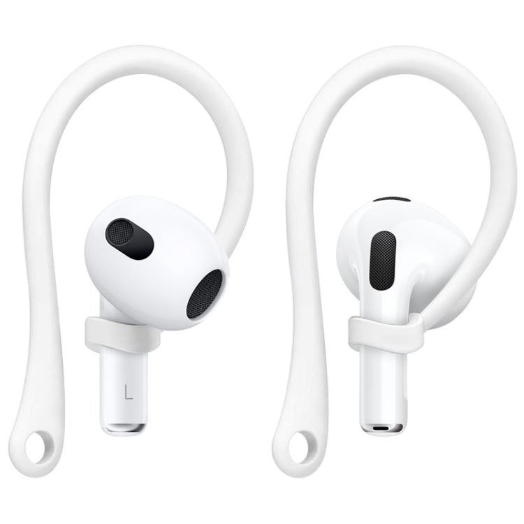 1 Paar imak Kabellose Kopfhörer Silikon Anti-Verlust Schnur Ohrbügel, Für AirPods 3