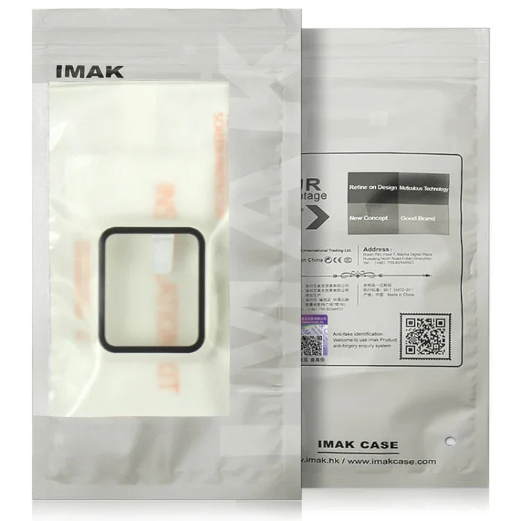 IMAK Stoßfeste PC-Schutzhülle mit gehärtetem Glas, für Apple Watch Series 6, SE, 5 und 4 (44 mm), Apple Watch Series 3, 2 und 1 (42 mm), Apple Watch Series 6, SE, 5 und 4 (40 mm) und Apple Watch Series 3, 2 und 1 (38 mm)