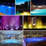 ABS-Kunststoff-Schwimmbad-Wandlampe Unterwasserlicht, 6W, 9W, 12W, 18W, 24W, 12x3W, 18x3W