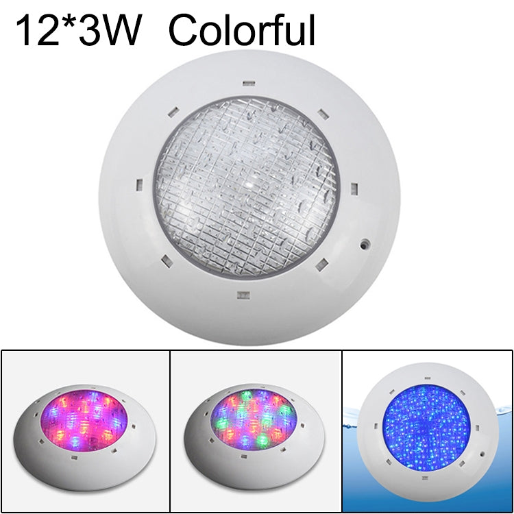 ABS-Kunststoff-Schwimmbad-Wandlampe Unterwasserlicht, 6W, 9W, 12W, 18W, 24W, 12x3W, 18x3W