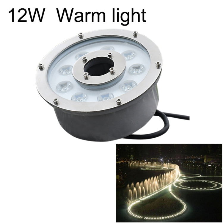 Landschaftsring-LED-Unterwasserbrunnenleuchte aus Aluminiumlegierung, 6 W, 9 W, 12 W, 18 W, 24 W