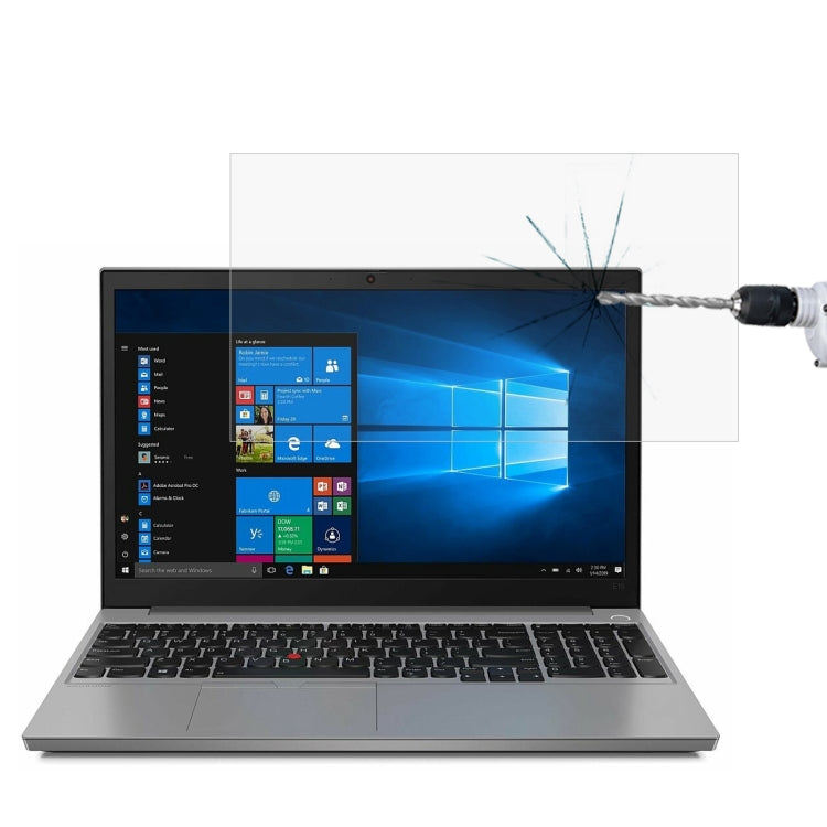 Laptop-Bildschirm HD gehärtete Glas-Schutzfolie, Für ThinkPad E15 15,6 Zoll, Für ThinkPad E590 15,6 Zoll, Für ThinkPad E595 15,6 Zoll, Für ThinkPad L15 15,6 Zoll, Für ThinkPad L590 15,6 Zoll, Für ThinkPad P15s 15,6 Zoll, Für ThinkPad P15v 15,6 Zoll