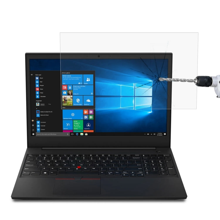 Laptop-Bildschirm HD gehärtete Glas-Schutzfolie, Für ThinkPad E15 15,6 Zoll, Für ThinkPad E590 15,6 Zoll, Für ThinkPad E595 15,6 Zoll, Für ThinkPad L15 15,6 Zoll, Für ThinkPad L590 15,6 Zoll, Für ThinkPad P15s 15,6 Zoll, Für ThinkPad P15v 15,6 Zoll