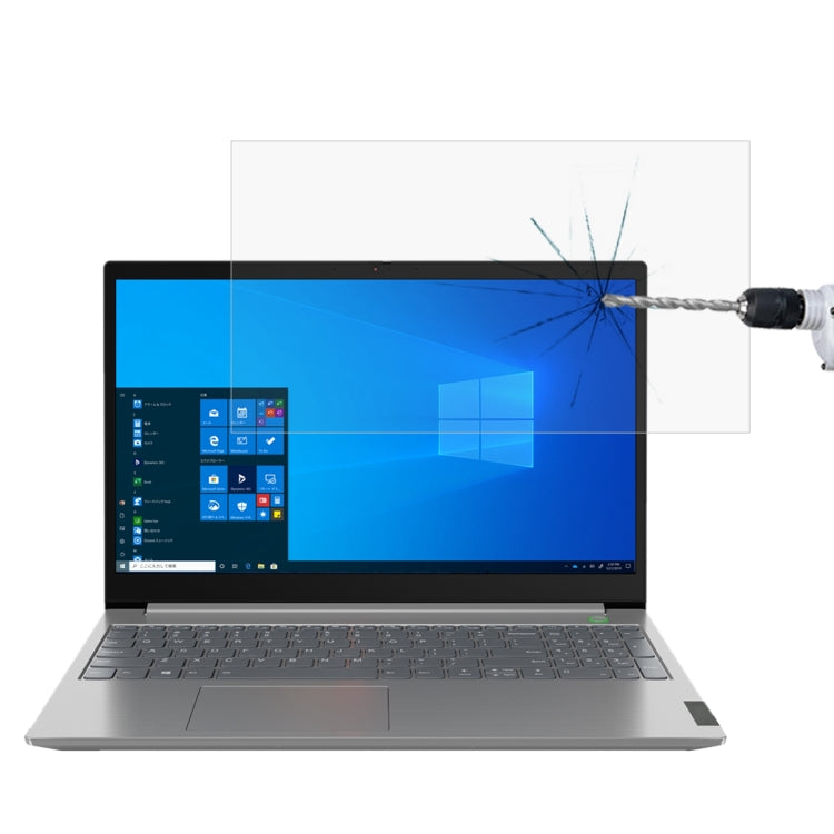 Laptop-Bildschirm HD gehärtete Glas-Schutzfolie, Für ThinkPad E15 15,6 Zoll, Für ThinkPad E590 15,6 Zoll, Für ThinkPad E595 15,6 Zoll, Für ThinkPad L15 15,6 Zoll, Für ThinkPad L590 15,6 Zoll, Für ThinkPad P15s 15,6 Zoll, Für ThinkPad P15v 15,6 Zoll