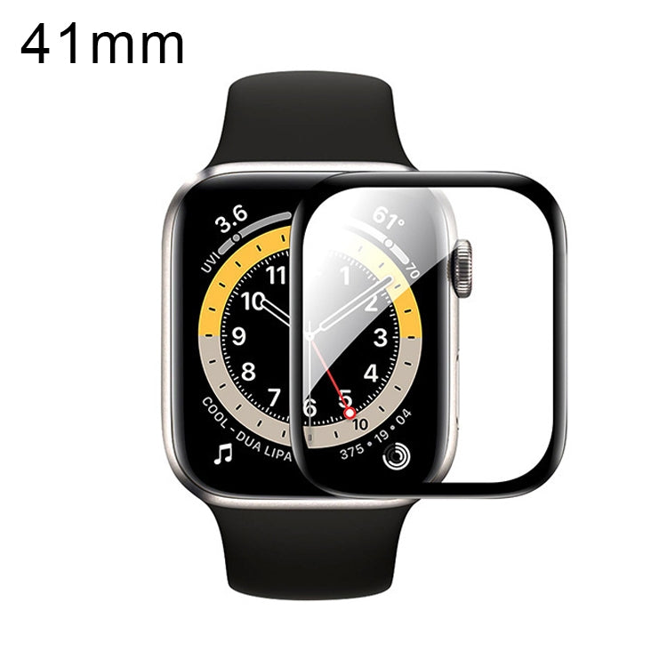 Gebogene 3D-Schutzfolie aus weichem Verbundmaterial für Apple Watch Series 6 / 5 / 4 / SE 3 / SE 2 / SE 1 (40 mm)