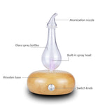 Holz Ätherischer Öl Diffusor Aromatherapie Gerät, EU-Stecker, UK-Stecker
