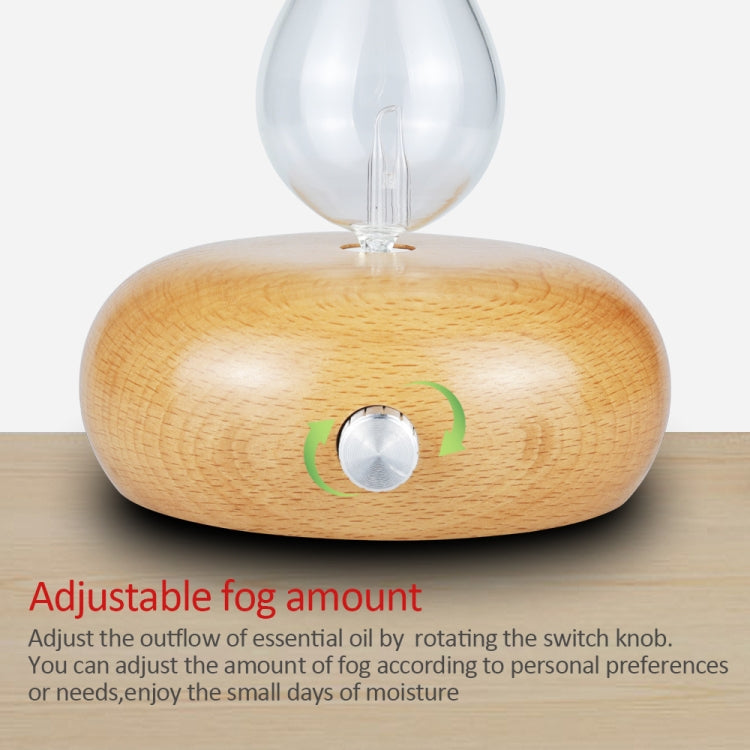 Holz Ätherischer Öl Diffusor Aromatherapie Gerät, EU-Stecker, UK-Stecker