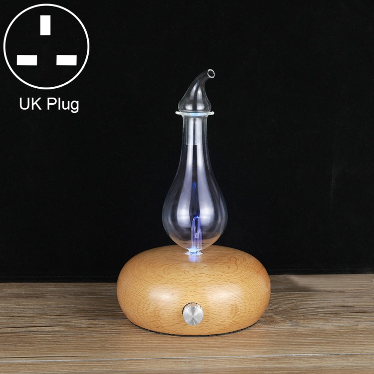 Holz Ätherischer Öl Diffusor Aromatherapie Gerät, EU-Stecker, UK-Stecker