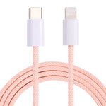 PD USB-C / Typ-C auf 8-Pin-Datenkabel, Kabellänge: 1 m, 12 W, 20 W