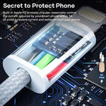 PD USB-C / Typ-C auf 8-Pin-Datenkabel, Kabellänge: 1 m, 12 W, 20 W