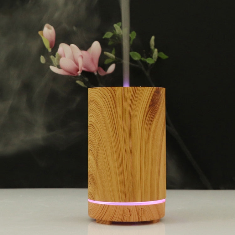 200ml Ausgehöhlter Waldmuster Holz Ätherischer Öl Aromatherapie Gerät Ultraschall Luftbefeuchter, USB, AU-Stecker, UK-Stecker, US-Stecker