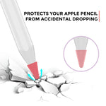 8 Stück / Set Stoyobe Universelle Silikon Spitzenkappe für Apple Pencil 1 / 2, Bunte Farben, Damen, Herren