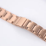 Dreifach-Perlenarmband aus Stahl für schmale Taille, passend für Samsung Galaxy Watch4 40 mm / 44 mm