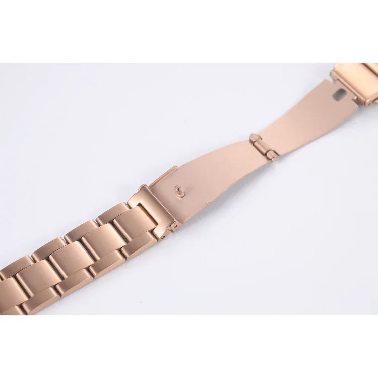Dreifach-Perlenarmband aus Stahl für schmale Taille, passend für Samsung Galaxy Watch4 40 mm / 44 mm