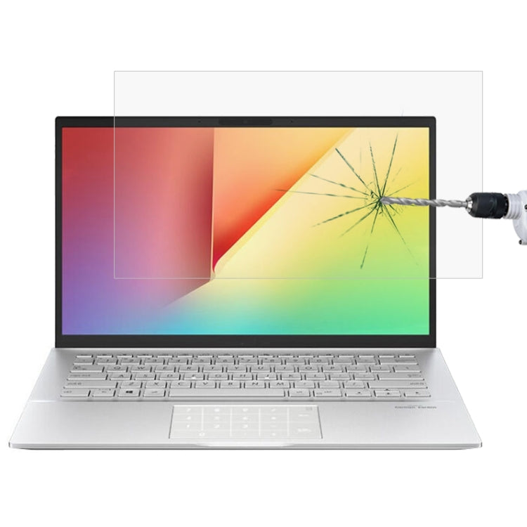 Laptop-Bildschirm HD gehärtete Glas-Schutzfolie, Für Asus E406MA 14 Zoll, Für Asus R421 14 Zoll, Für Asus VivoBook14 14 Zoll, Für Asus VivoBook14 F 14 Zoll, Für Asus VivoBook14 X 14 Zoll, Für Asus VivoBook14s 14 Zoll, Für Asus Y406UA8250 14 Zoll