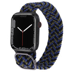 Nylon-Geflecht-Armband für Apple Watch Series, 7 41mm / 6&SE&5&4 40mm / 3&2&1 38mm