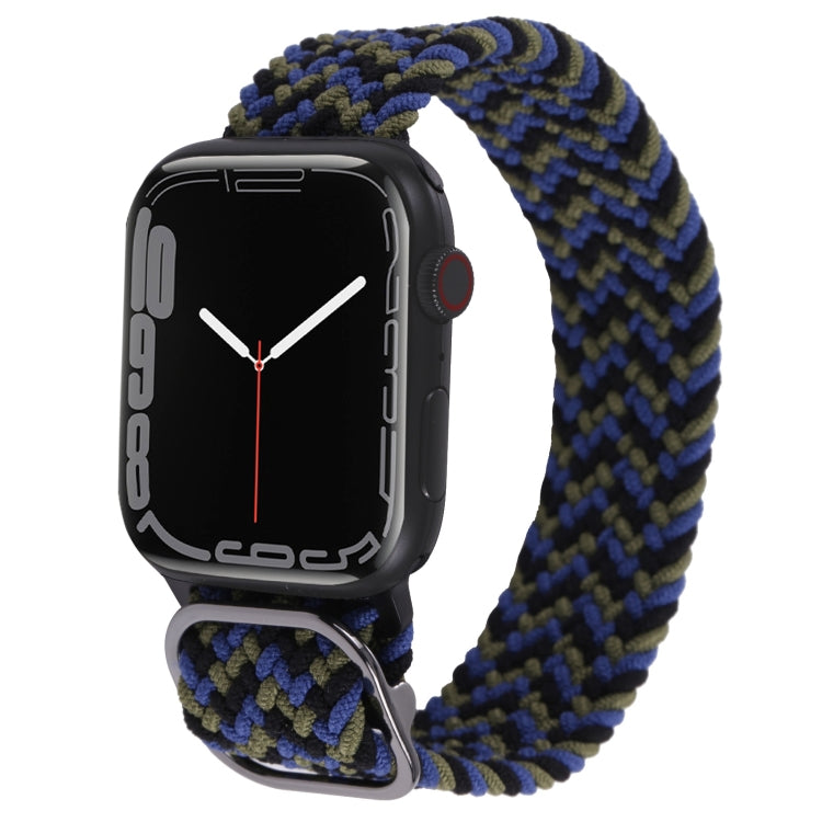 Nylon-Geflecht-Armband für Apple Watch Series, 7 41mm / 6&SE&5&4 40mm / 3&2&1 38mm