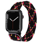 Nylon-Geflecht-Armband für Apple Watch Series, 7 41mm / 6&SE&5&4 40mm / 3&2&1 38mm