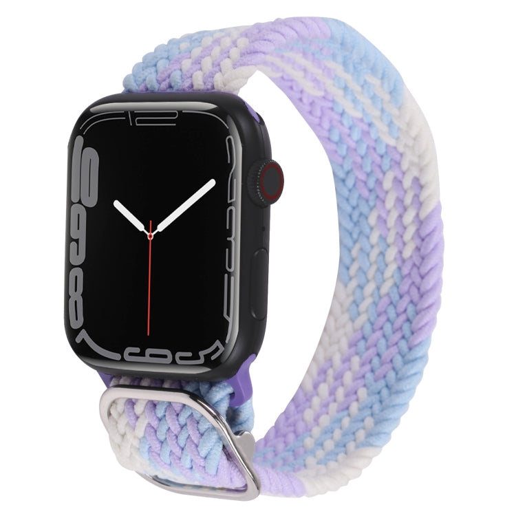 Nylon-Geflecht-Armband für Apple Watch Series, 7 41mm / 6&SE&5&4 40mm / 3&2&1 38mm