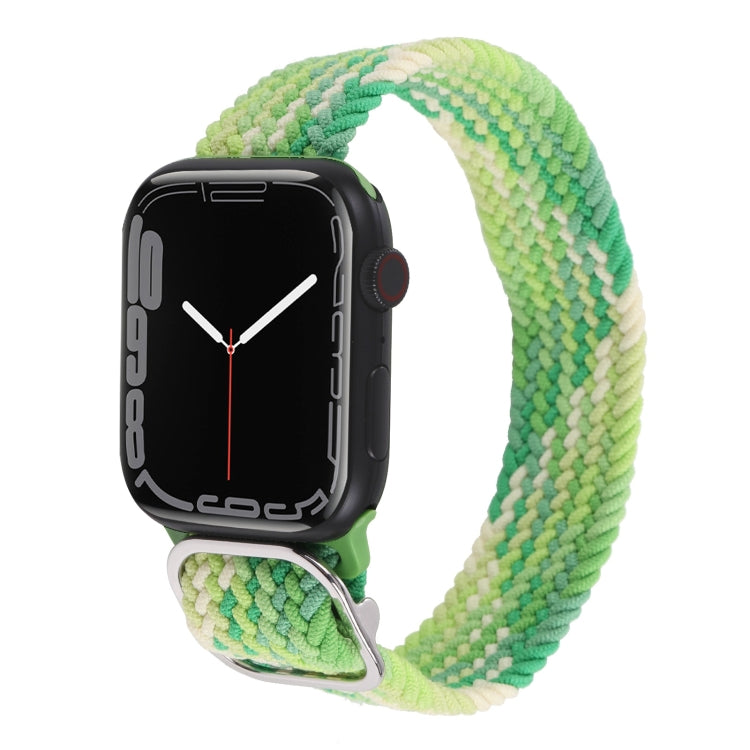 Nylon-Geflecht-Armband für Apple Watch Series, 7 41mm / 6&SE&5&4 40mm / 3&2&1 38mm