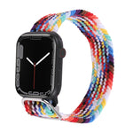 Nylon-Geflecht-Armband für Apple Watch Series, 7 41mm / 6&SE&5&4 40mm / 3&2&1 38mm