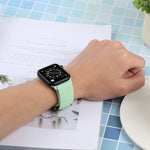 Nylon-Geflecht-Armband für Apple Watch Series, 7 41mm / 6&SE&5&4 40mm / 3&2&1 38mm