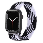 Nylon-Geflecht-Armband für Apple Watch Series, 7 41mm / 6&SE&5&4 40mm / 3&2&1 38mm