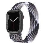 Nylon-Geflecht-Armband für Apple Watch Series, 7 41mm / 6&SE&5&4 40mm / 3&2&1 38mm