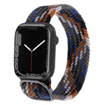 Nylon-Geflecht-Armband für Apple Watch Series, 7 41mm / 6&SE&5&4 40mm / 3&2&1 38mm