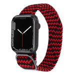 Nylon-Geflecht-Armband für Apple Watch Series, 7 41mm / 6&SE&5&4 40mm / 3&2&1 38mm