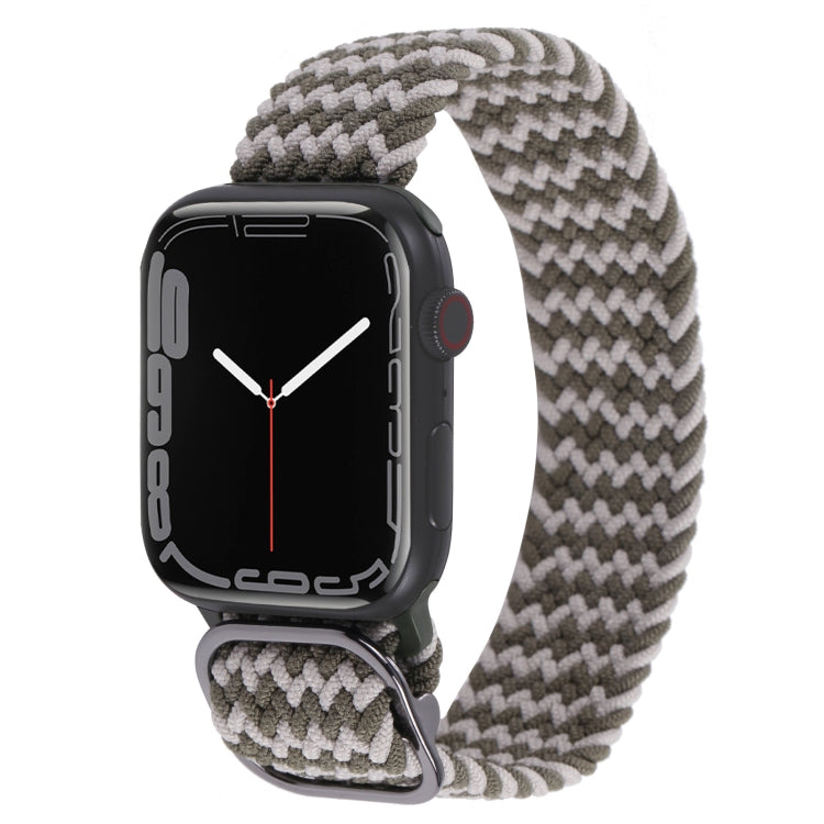 Nylon-Geflecht-Armband für Apple Watch Series, 7 41mm / 6&SE&5&4 40mm / 3&2&1 38mm