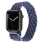 Nylon-Geflecht-Armband für Apple Watch Series, 7 41mm / 6&SE&5&4 40mm / 3&2&1 38mm