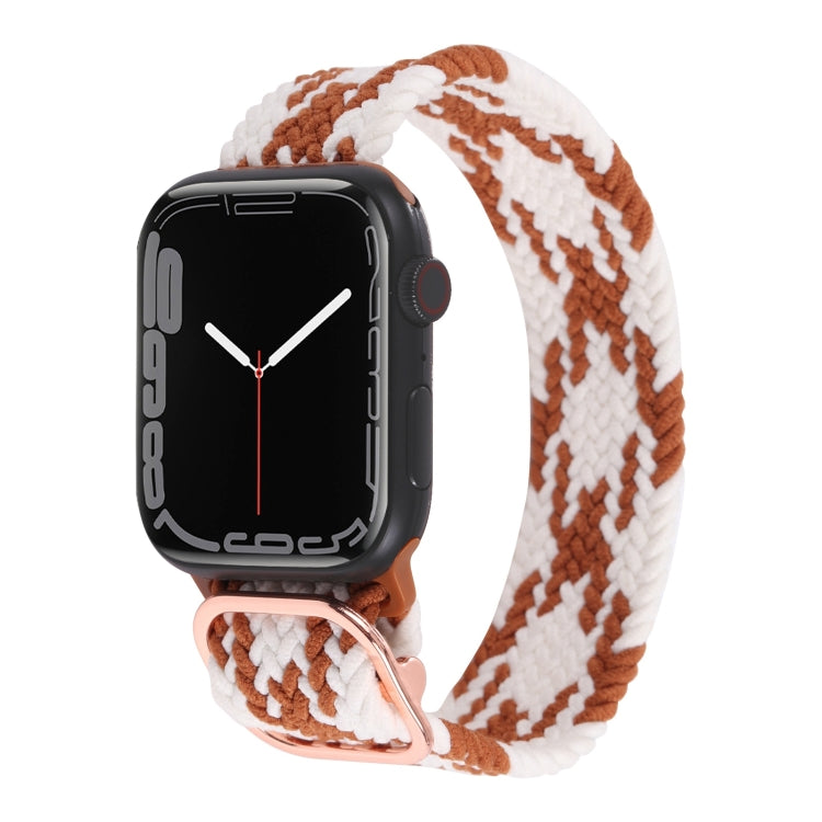 Nylon-Geflecht-Armband für Apple Watch Series, 7 41mm / 6&SE&5&4 40mm / 3&2&1 38mm